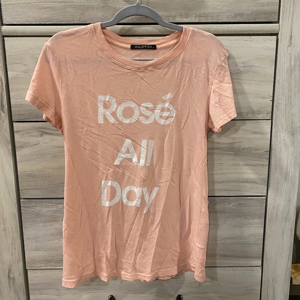 Wildfox Rose All Day Shirt size M